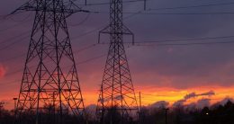 torres de energia de alta tensão