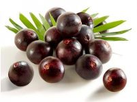 várias frutas de açaí