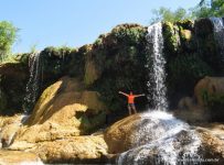 foto da cachoeira na cidade de bonito