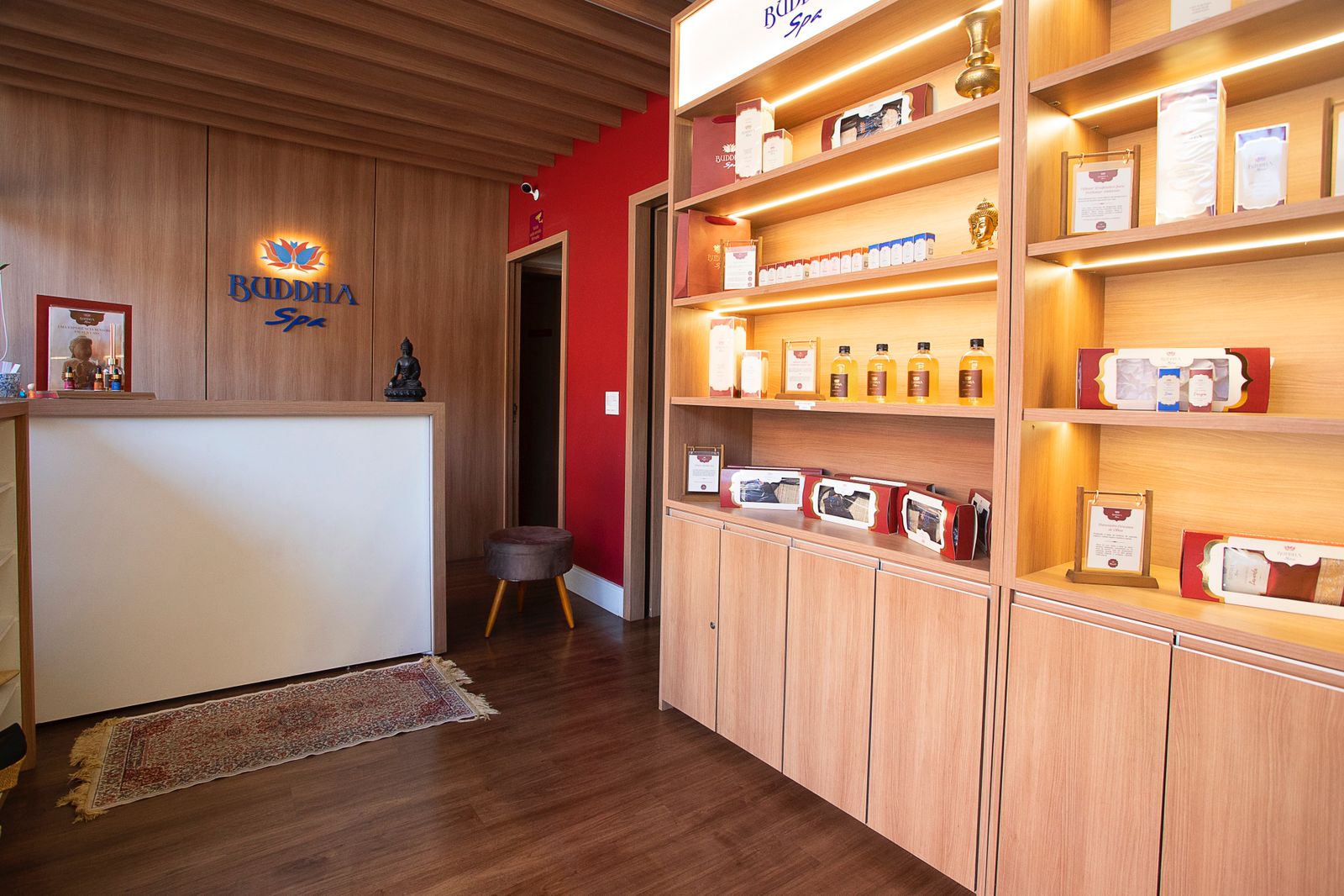 Recepção Buddha Spa Vila Madalena