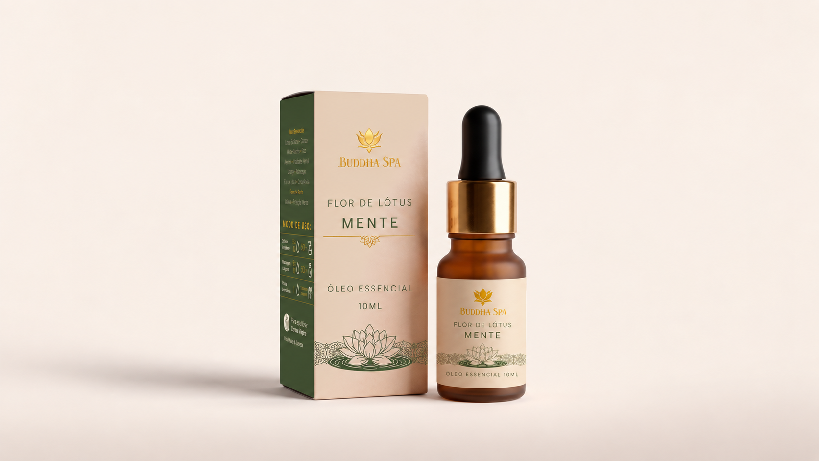 Óleo Essencial Flor de Lótus Mente 10 ml