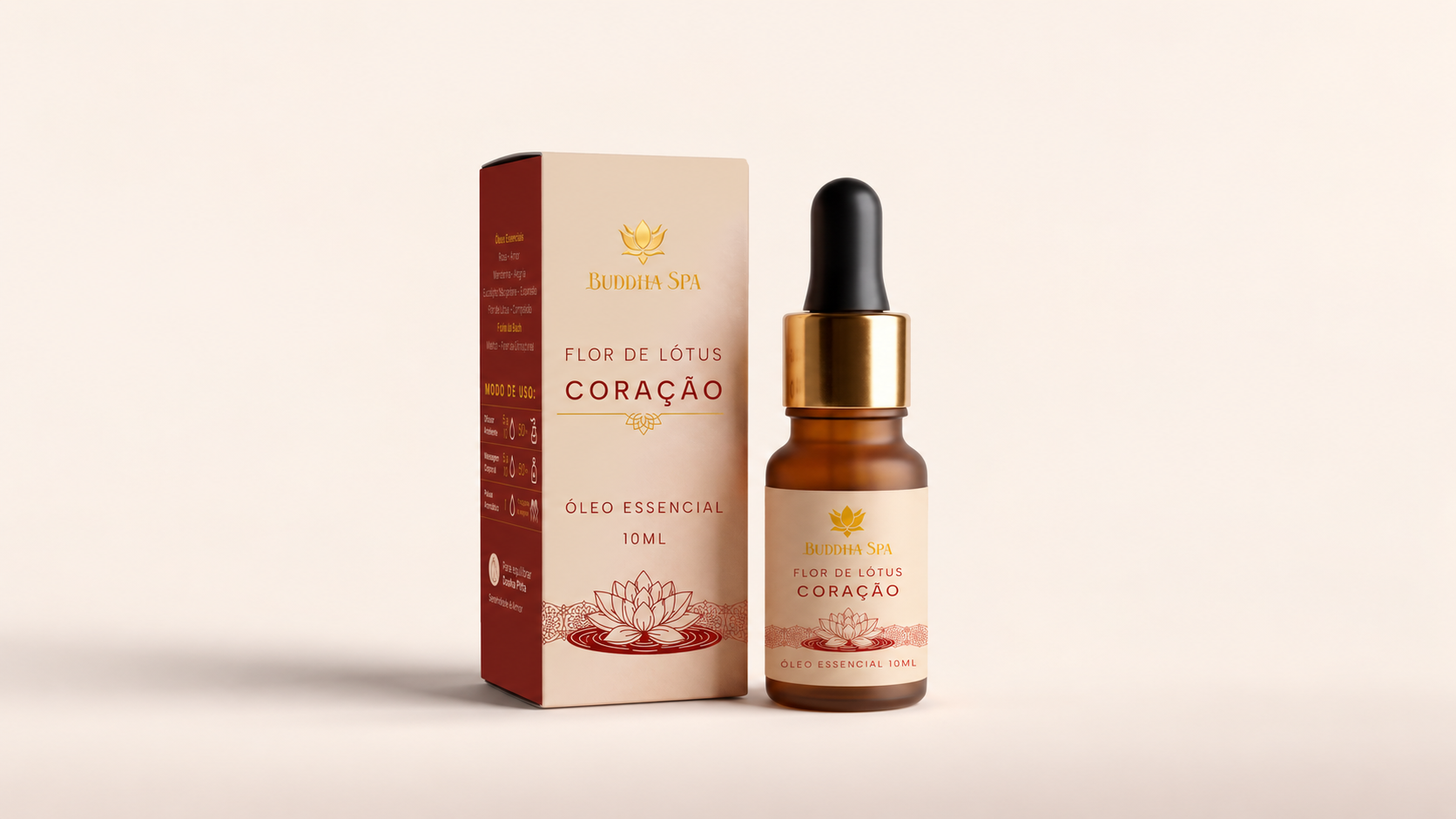 Óleo Essencial Flor de Lótus Coração 10 ml