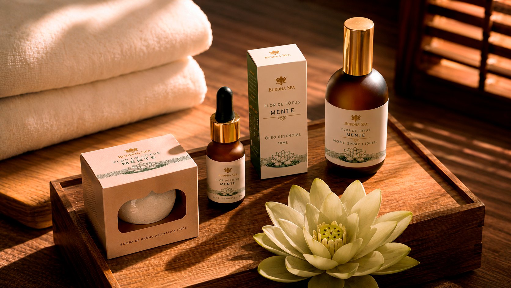 Kit Flor de Lótus Mente